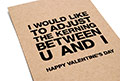 button to me and hue pantone valentine's day card